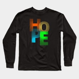 Ethereal Threads: A Tapestry of Hope Long Sleeve T-Shirt